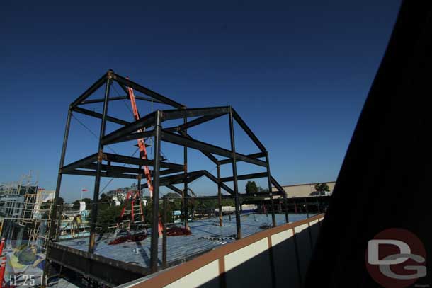 11.25.11 - The facade steel just keeps growing.