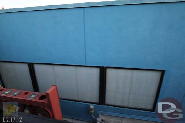 02.17.12 - The windows on the old toy store are covered too.