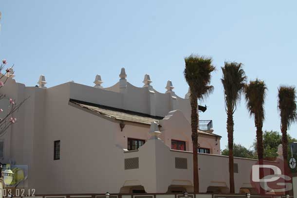 03.02.12 - Not much visible progress on the Carthay exterior on this side.