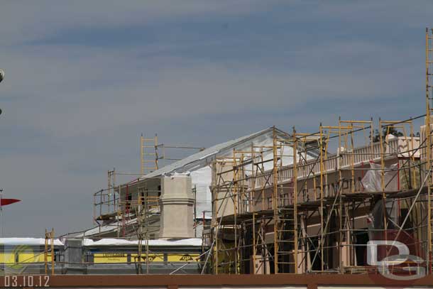 03.10.12 - Notice the bridge columns flanking the Monorail beam.