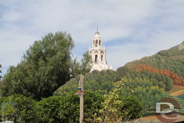 03.10.12 - The Carthay towering in the distance.