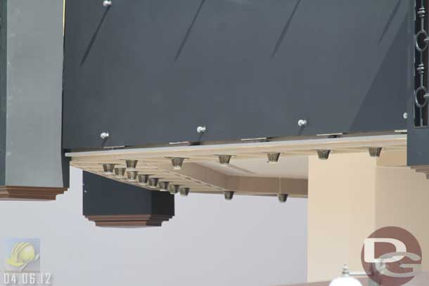 04.06.12 - Another look at the lights on the underside of the marquee area.