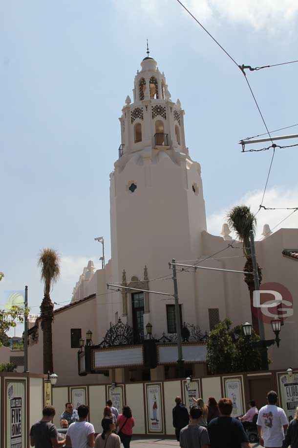05.05.12 - The scaffolding is all removed from the Carthay again.