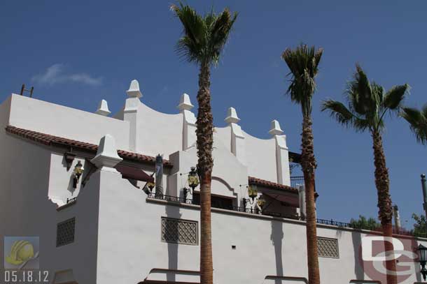 05.18.12 - Umbrellas on the terrace of the Carthay.