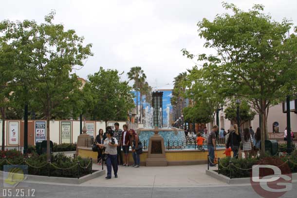 05.25.12 - The Carthay Circle fountain.