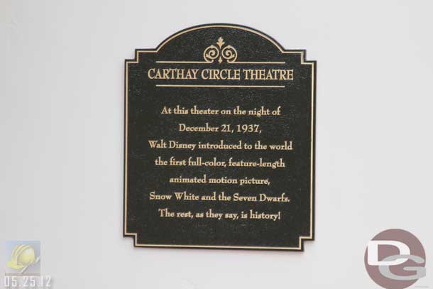 05.25.12 - A plaque near the entrance.