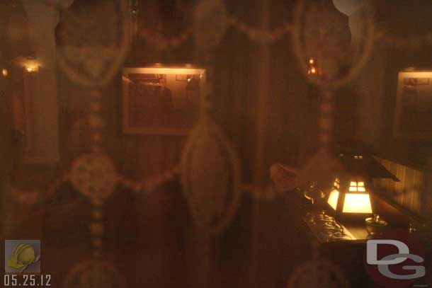 05.25.12 - A look through the curtains at what I think is the 1901 lounge.