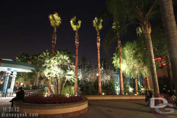 11.21.12 - A night shot of the final planter.