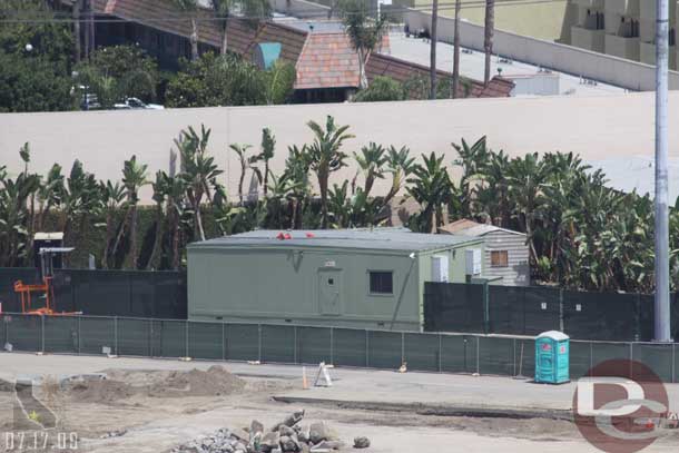 7.17.09 - A couple of portables left on the far side of the lot, think this used to be where the toll booths were