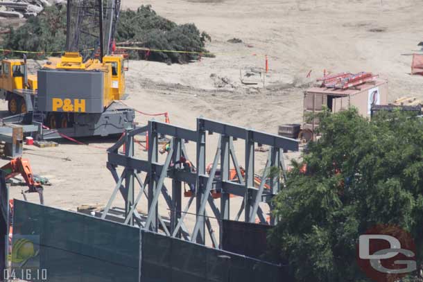 4.16.10 - Wonder if this is a pre assembly to be lifted into place or if this is a new/lower section of the rockwork.