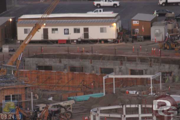 9.24.10 - Another building going up, guessing its the entrance for the tires ride.