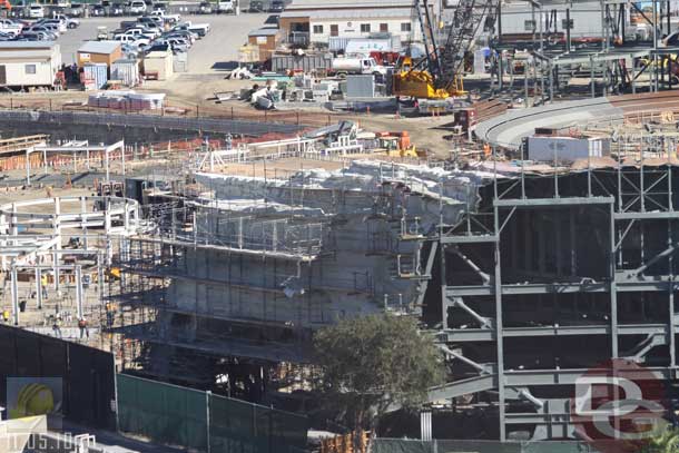 11.05.10 - Not much visible progress on the rock work over looking the Wharf.