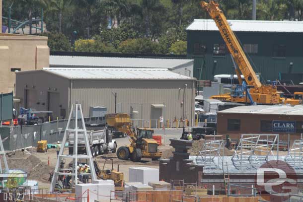 05.27.11 - Noticed they were hauling dirt away.