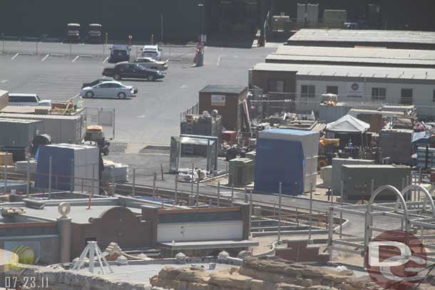 07.23.11 - What appears to be another backstage asphalt road/walkway.