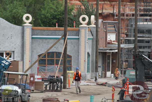 09.16.11 - This worker was taking pictures of the work status