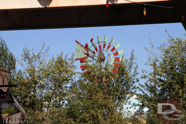 12.16.11 - The windmill was in full operation thanks to the gusty winds today.