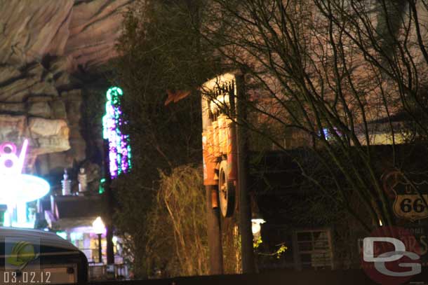 03.02.12 - Fillmores sign is lit up.