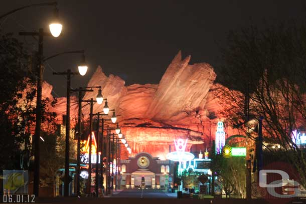 06.01.12 - All was quiet in Radiator Springs this evening.