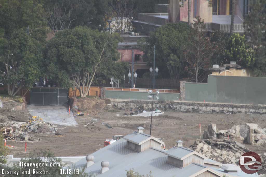 01.18.19 - Still a fair amount of broken up concrete on site as they contine to remove Flik's Fun Fair and other Bugs Land elements.