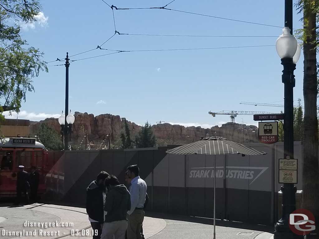03.08.19 - No visible progress from Hollywood Land on ground level