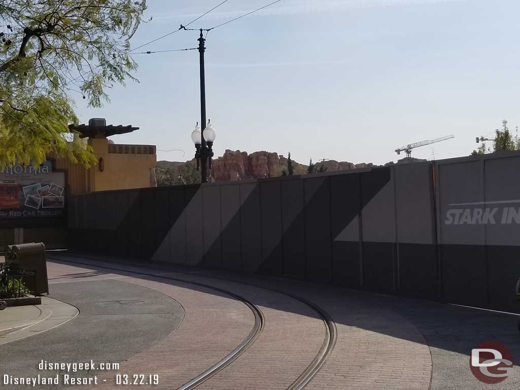 03.22.19 - No real visible change from ground level in Hollywood Land