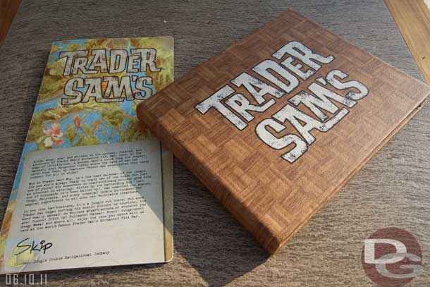 06.10.11 - The Trader Sam menus