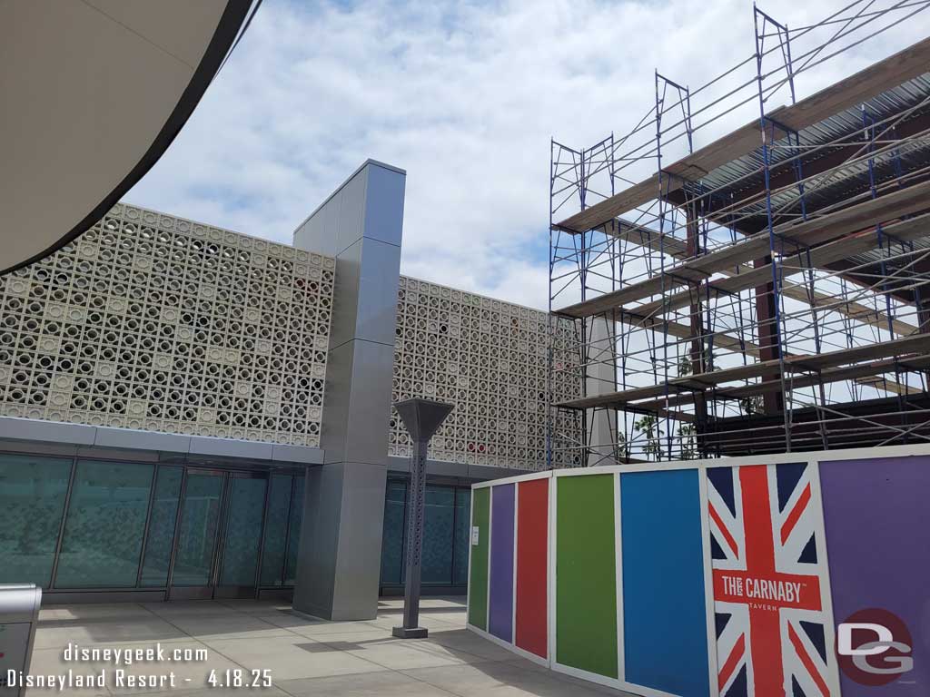 4.18.25 - No visible progress on the storefront going in next to D-Lander