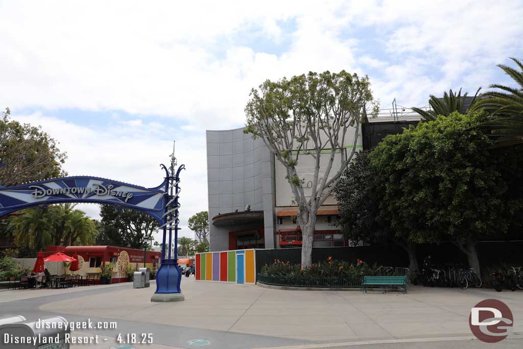 4.18.25 - The former ESPN Zone conversion to new retail stores continues.