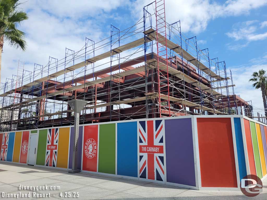 4.25.25 - Not a lot of visible progress on the new Earl of Sandwich