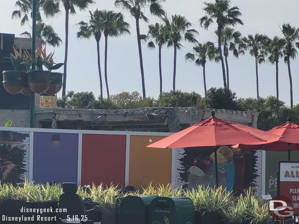 5.16.25 - A closer look at th eremaining wall