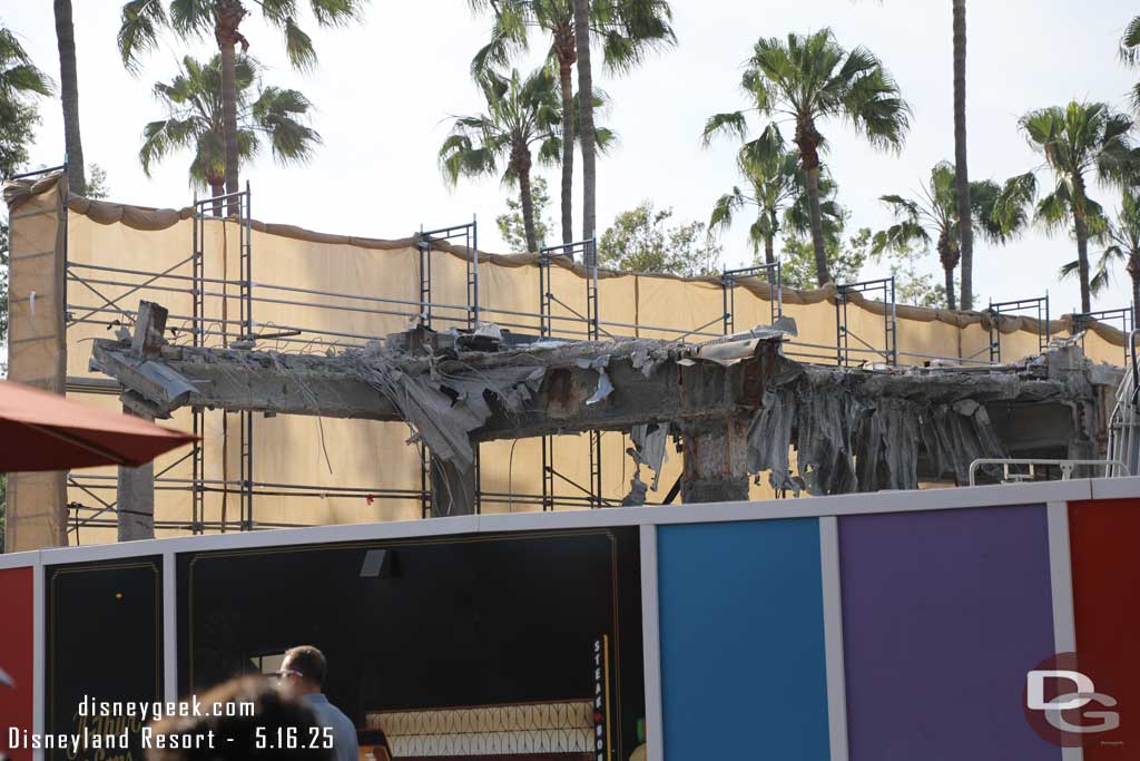 5.16.25 - A closer look at the portion closest to the Downtown Disney walkway