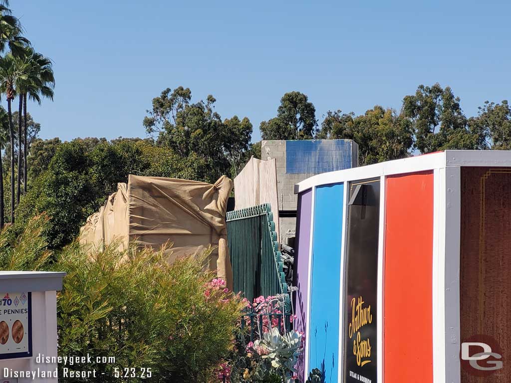 5.23.25 - The side along Disneyland Drive