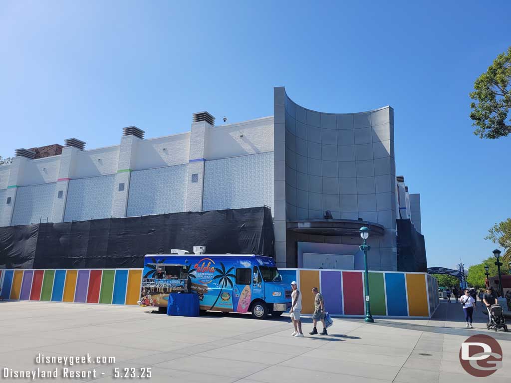 5.23.25 - The side facing the security area and main walkway.