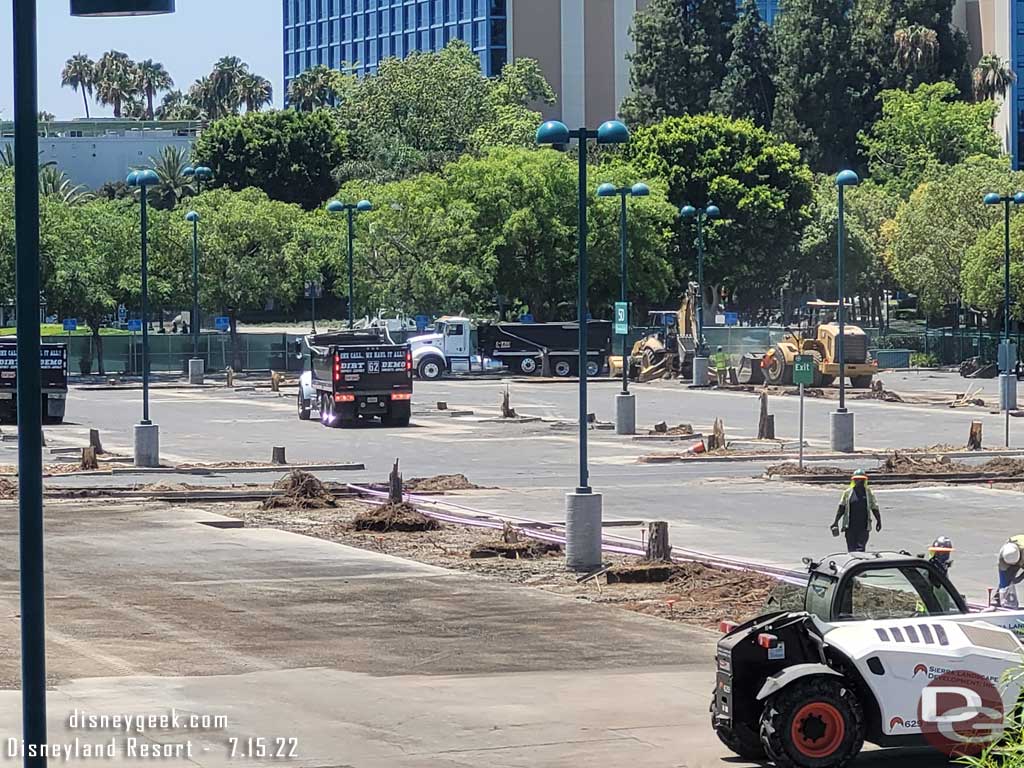 7.15.22 - In the distance they were loading debris into dump trucks.