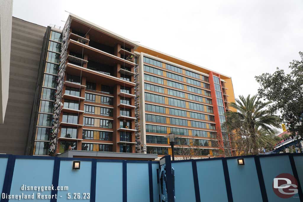 05.26.23 - A wide look from near the Frontier Tower entrance
