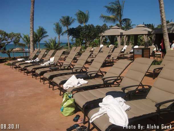 08.30.11 - Plenty of chairs for resort guests.