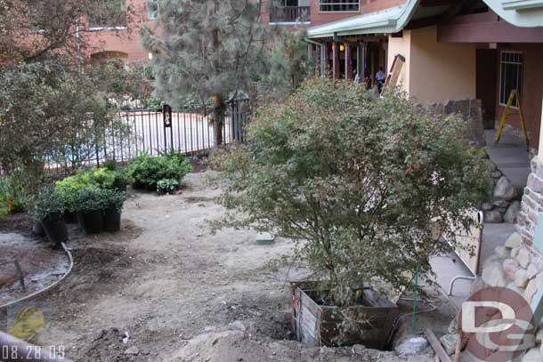 8.28.09 - More landscaping going in