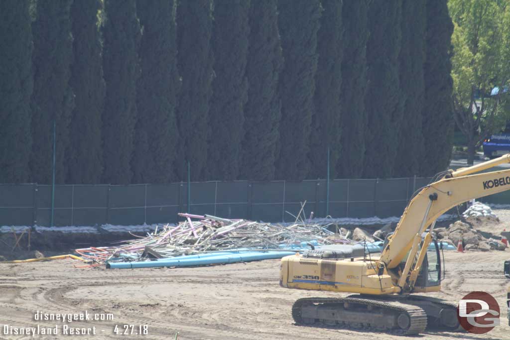 04.27.18 - A couple piles of debris left to haul away.