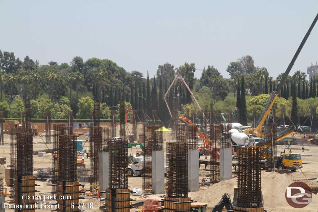 06.22.18 - Throughout the site columns are rising now.