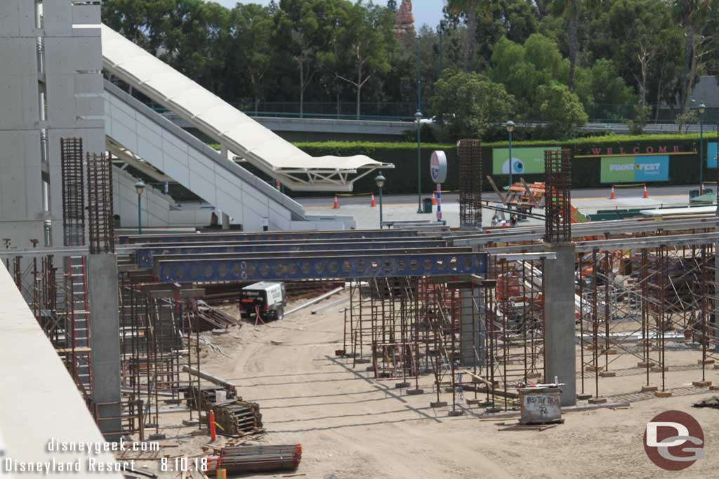 08.10.18 - The second floor is being extended out to Mickey and Friends.  Guessing the two structures will have a walkway that connects them.