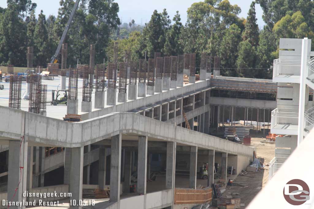 10.05.18 - In the distance the bridge connecting the back portion of the two garages.