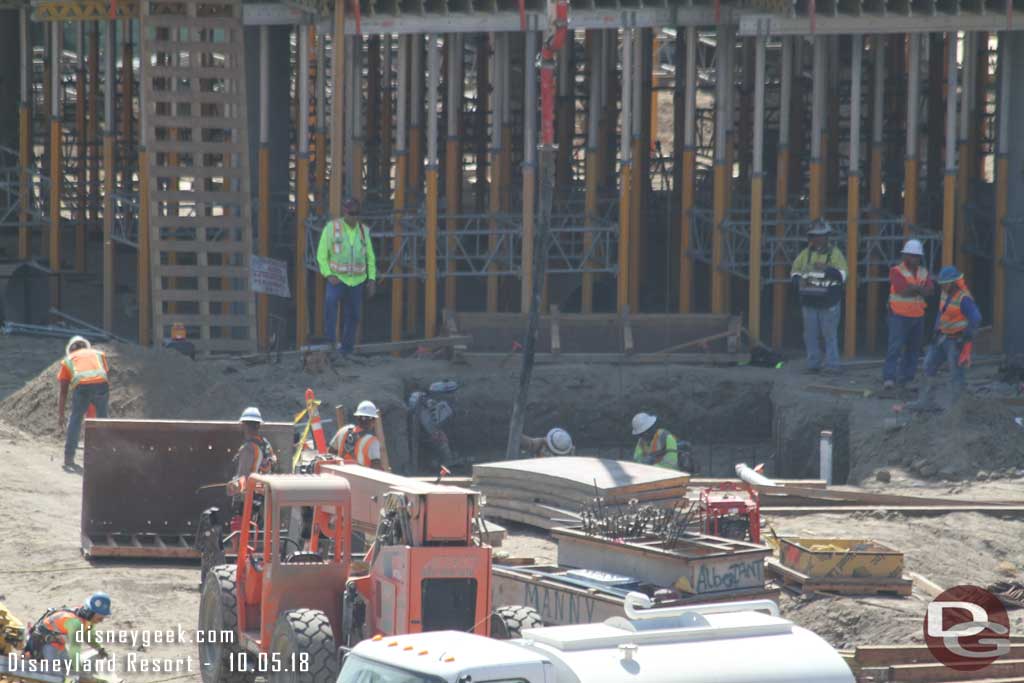 10.05.18 - A closer look at the concrete pour.