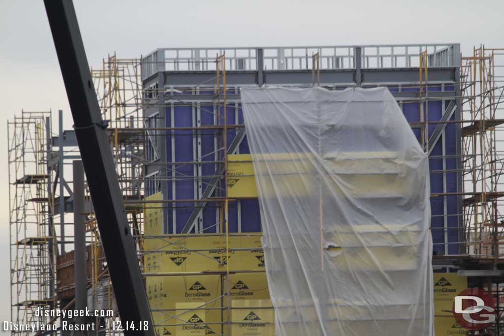 12.14.18 - A closer look at the elevator structure.