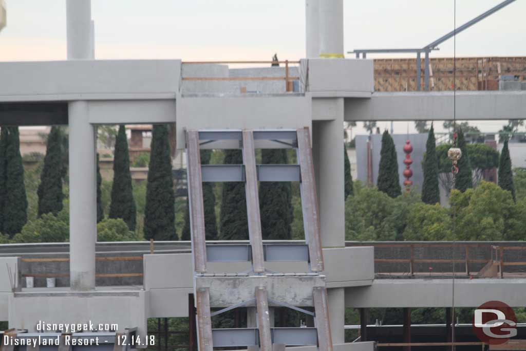 12.14.18 - A closer look at where the 5th floor escalator will connect.