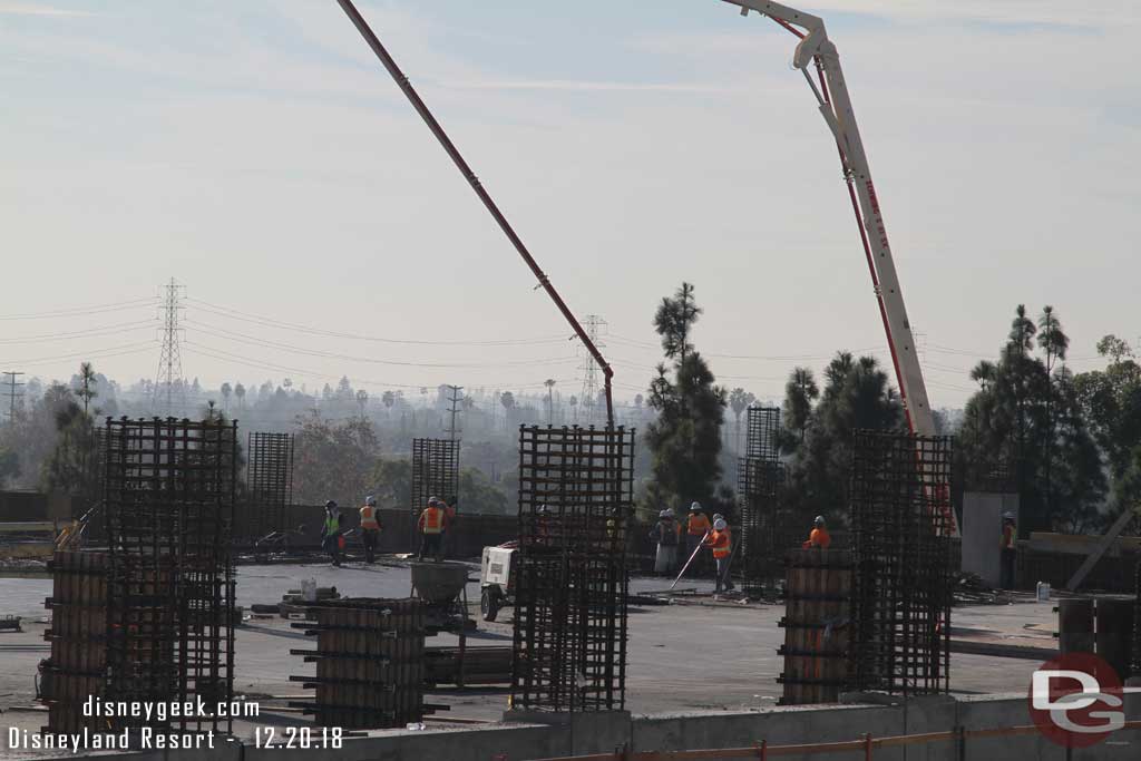 12.20.18 - A closer look at the crews working with the concrete.