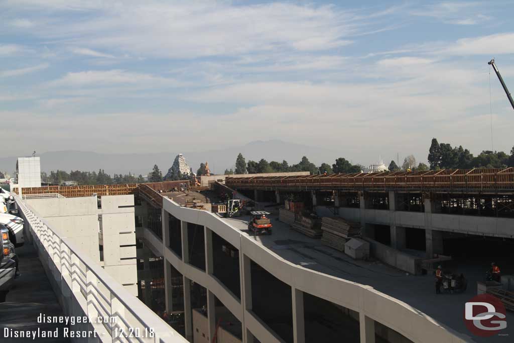 12.20.18 - The forms are up to complete the ramp and conncetion spans.  They were installing rebar on Friday.