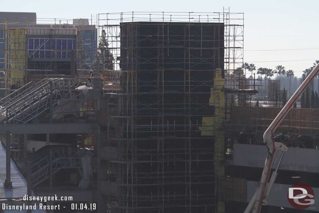 01.04.19 - Hre is the other structure that appears to be for elevators.