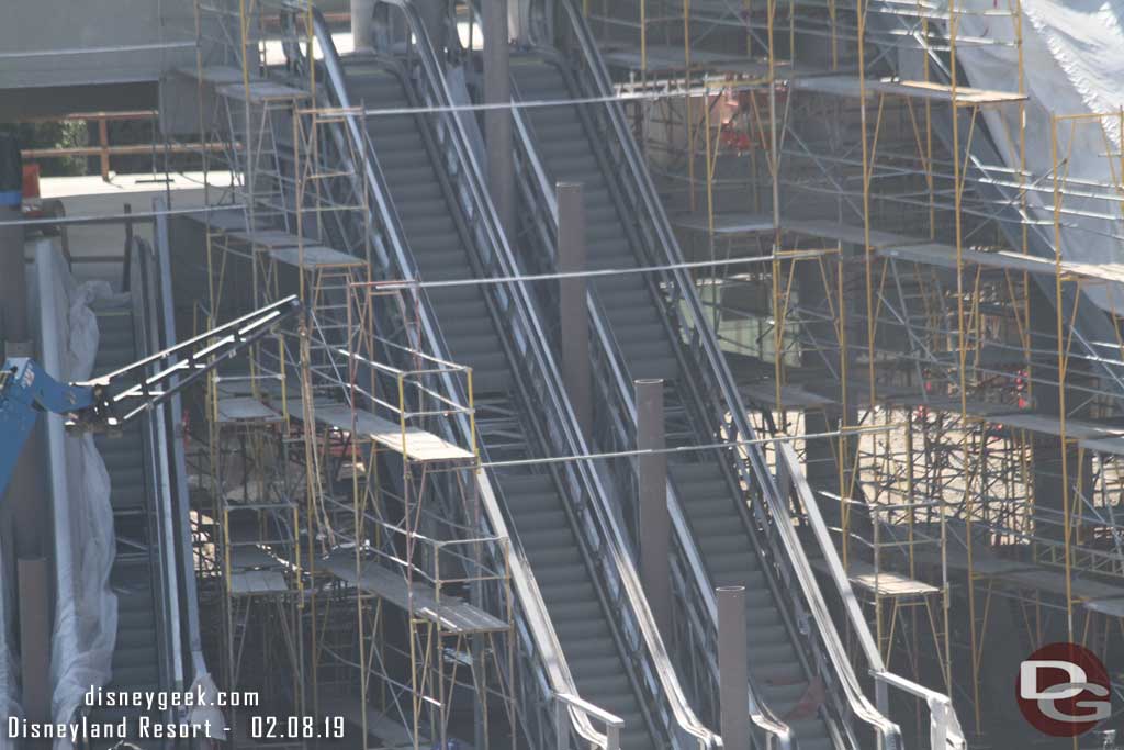 02.08.19 - A closer look at the third floor escalators.