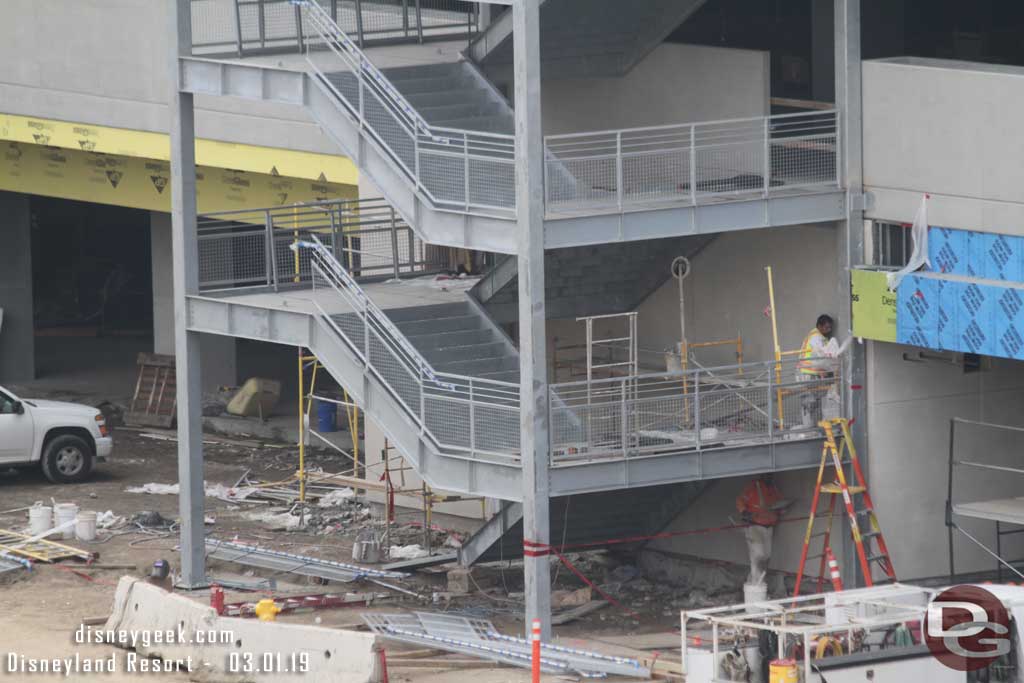 03.01.19 - Railings are still being installed.