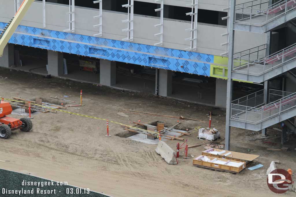 03.01.19 - Footers and connection points are taking shape, looks to be for a roof/shade structure